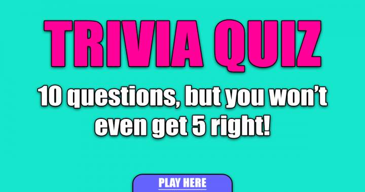 Fun Trivia Quiz