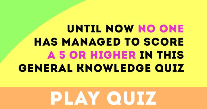 Mixed Trivia Quiz