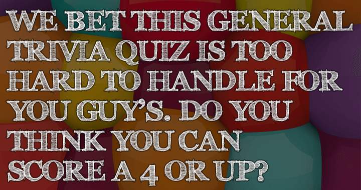 Banner for Hard General Trivia Quiz