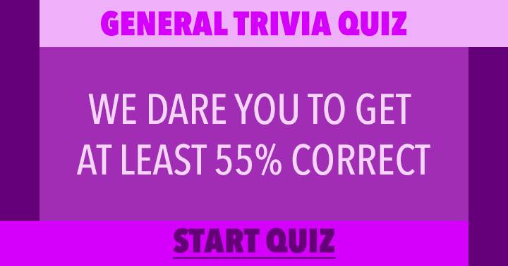 General Trivia Quiz