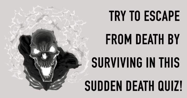 Hard Sudden Death Quiz