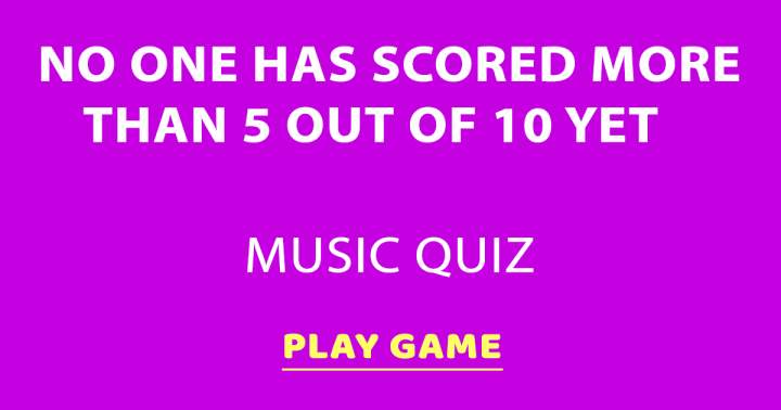 Quiz for Music Lovers with Intellectual Tastes