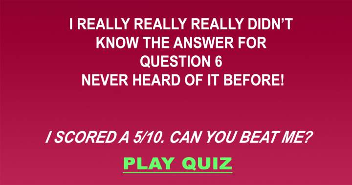 'Random trivia quiz.'