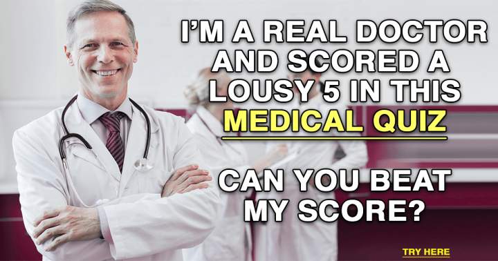 Banner for Quiz related to medicine.