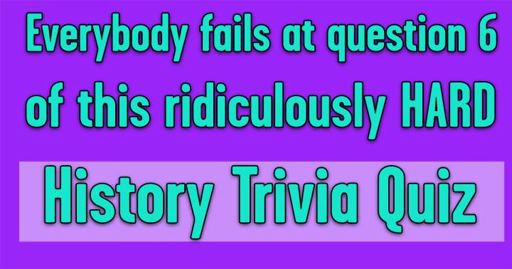 Historical Trivia Quiz