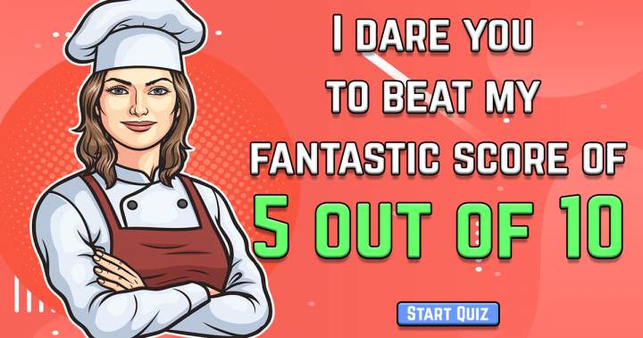 Banner for Challenge your skills and knowledge with a quiz focused on Food & Beverages.