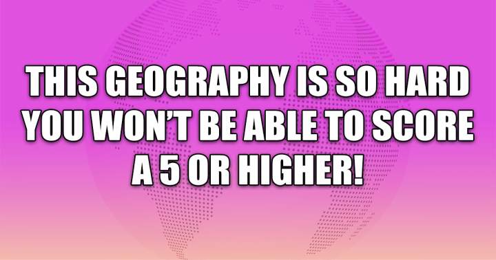 Hard Geography Quiz