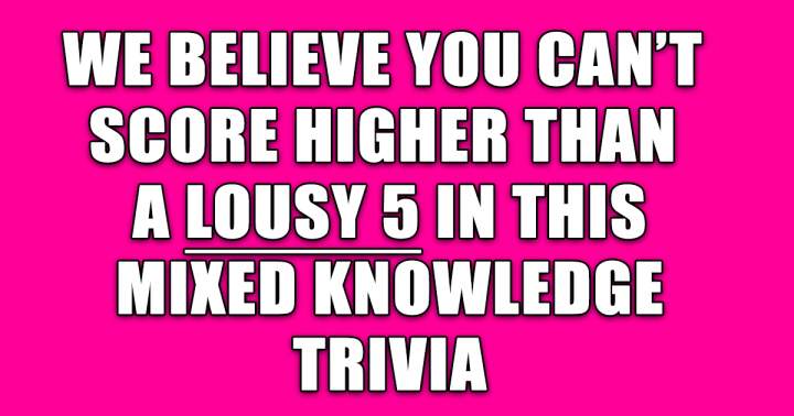 Banner for Trivia: A Blend of Knowledge