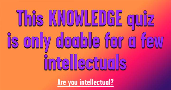 Banner for General Knowledge Quiz.