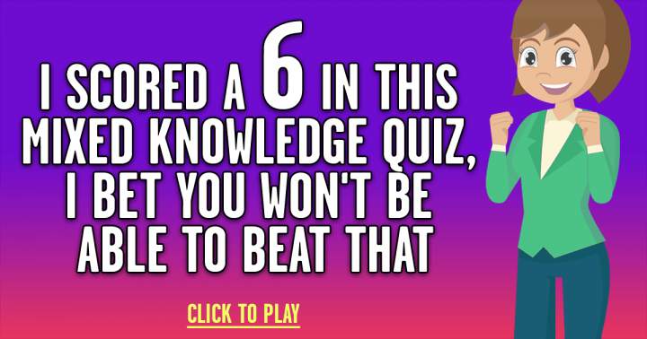 Quiz with a blend of knowledge.