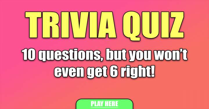 Fun Trivia Quiz.