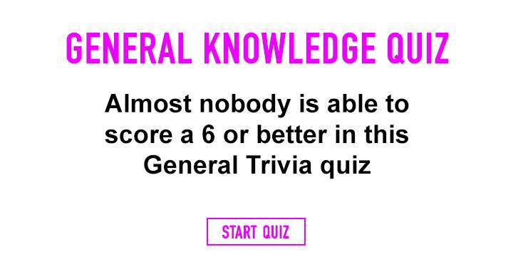 General Knowledge Quiz