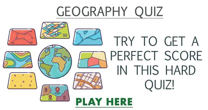 Banner for Quiz on geography.