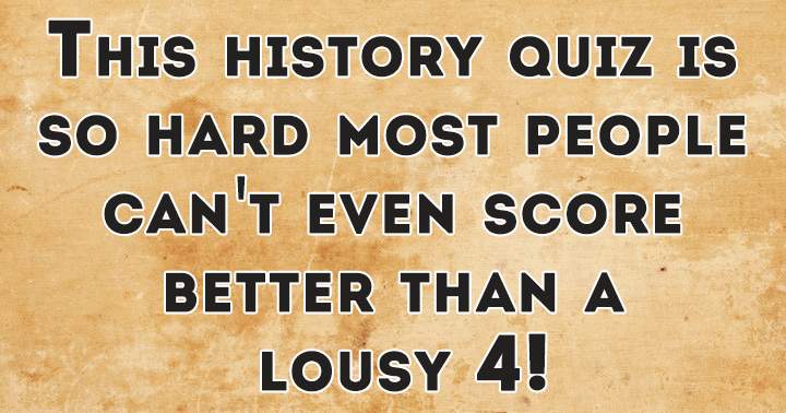 Aim to achieve a score higher than 4.