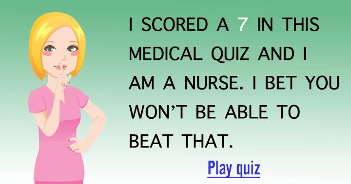 This nurse is a bit ashamed because she couldn't score a perfect 10 