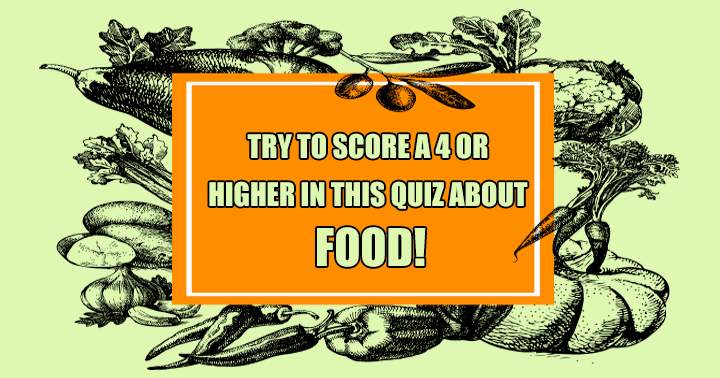 Banner for Food Quiz