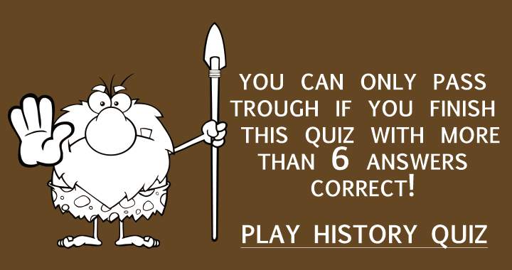 Quiz on historical events