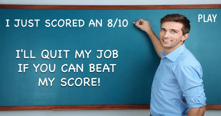 Can you beat his score?