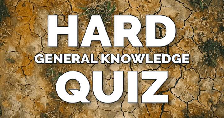 Challenging Knowledge Quiz