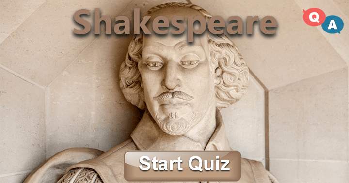 Banner for How much do you know about Shakespeare ? Try to answer these 10 very hard questions.