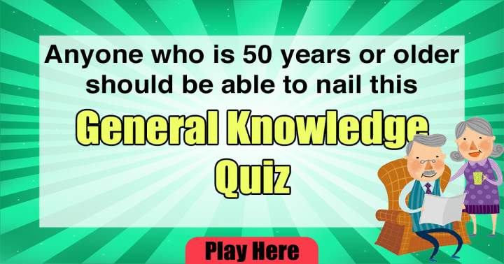 Fresh General Knowledge Quiz