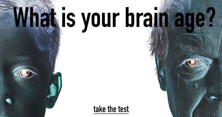 Banner for Can you tell me your brain age?