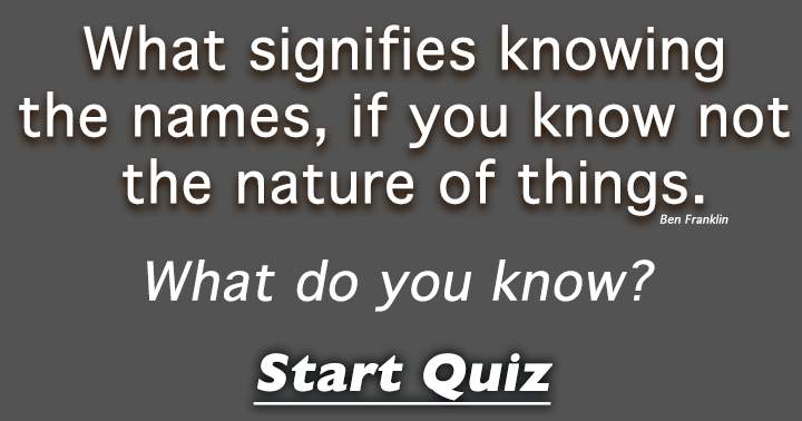 General Knowledge