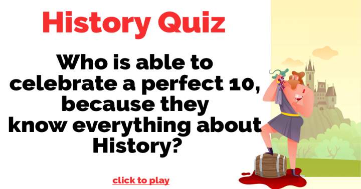 Banner for Historical events quiz.