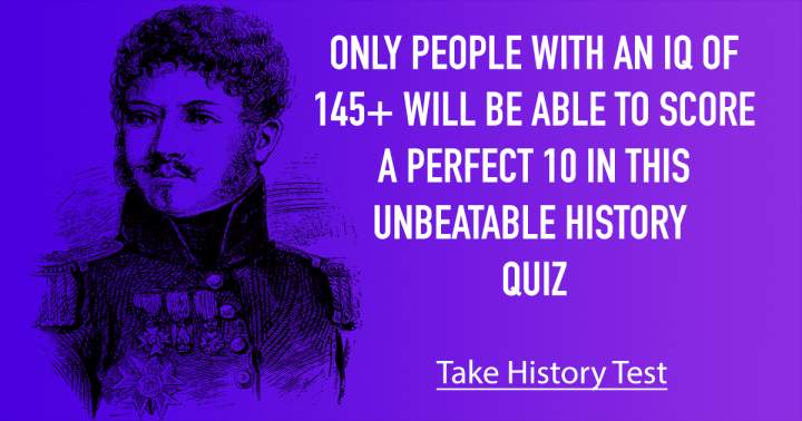 Banner for History Quiz that Cannot be Beaten