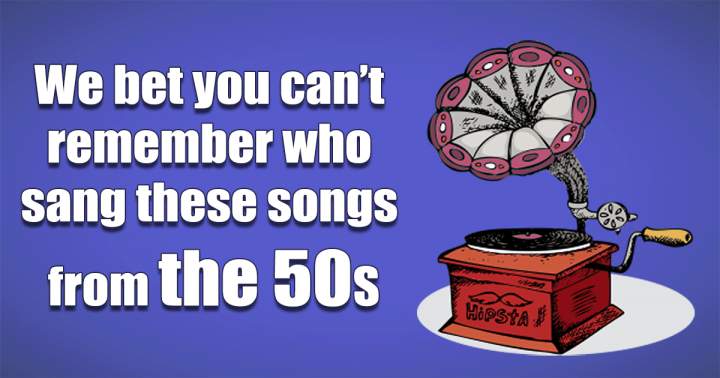 Can you identify the singers from these 1950s songs?