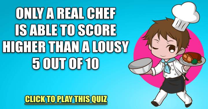 Food & Beverages Quiz