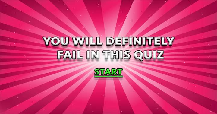 Difficult Knowledge Quiz