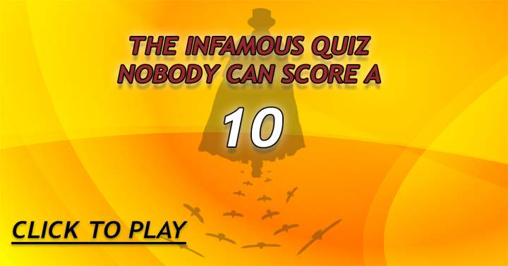 Infamous Knowledge Quiz