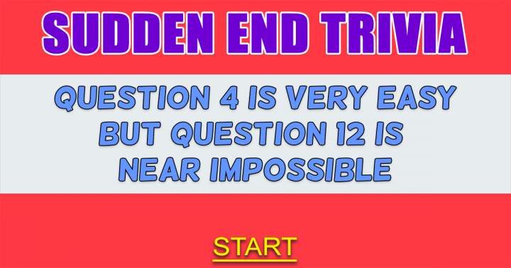 Sudden End Trivia