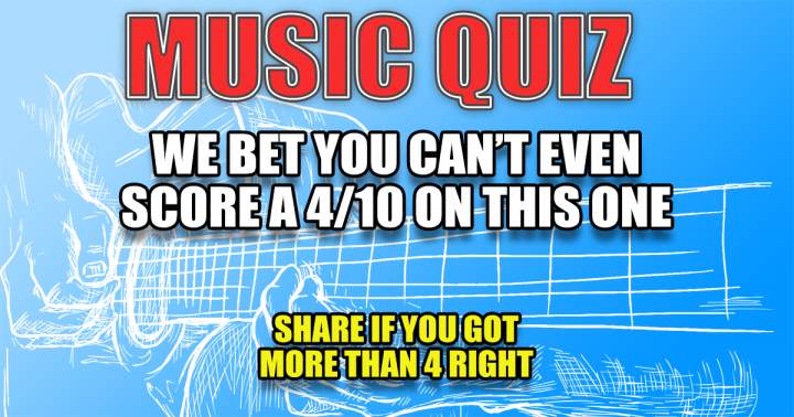 Hard Music Quiz