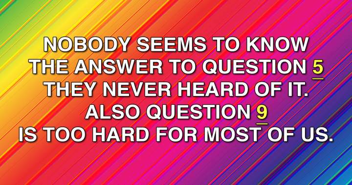 General Knowledge Quiz