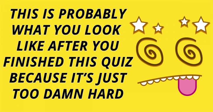 Hard Trivia Quiz