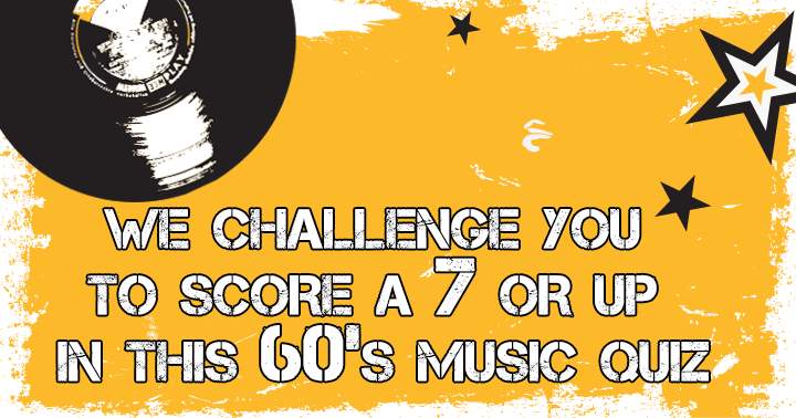 60's music quiz