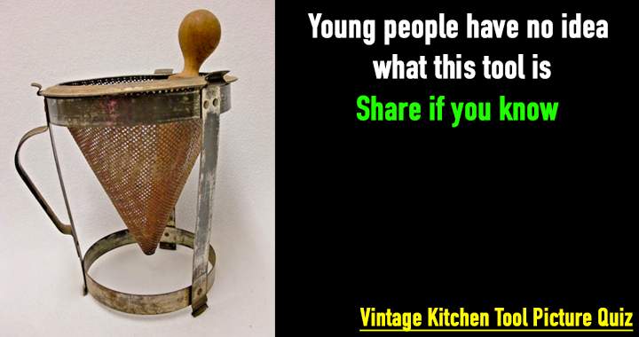 10 pictures of vintage kitchen tools, do you remember them?