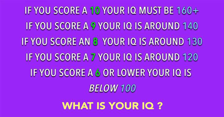 Intelligence Test