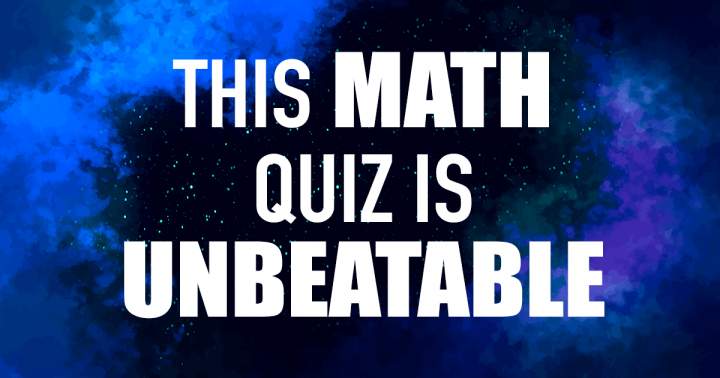 Unbeatable Math Quiz